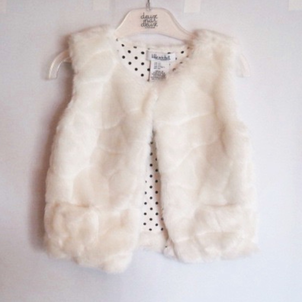 * Host PicK* Lilly Wicket Toddlers Faux Fur Girl's Vest 2T